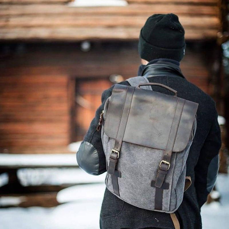 15 Palcové Plátenné Batohy Pre Mužov Ženy