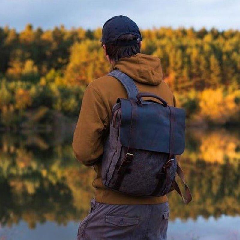 15 Palcové Plátenné Batohy Pre Mužov Ženy