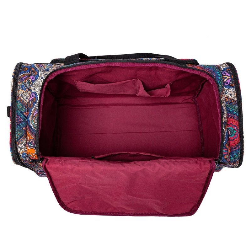 Boho Weekender Taška Canvas Travel Duffel