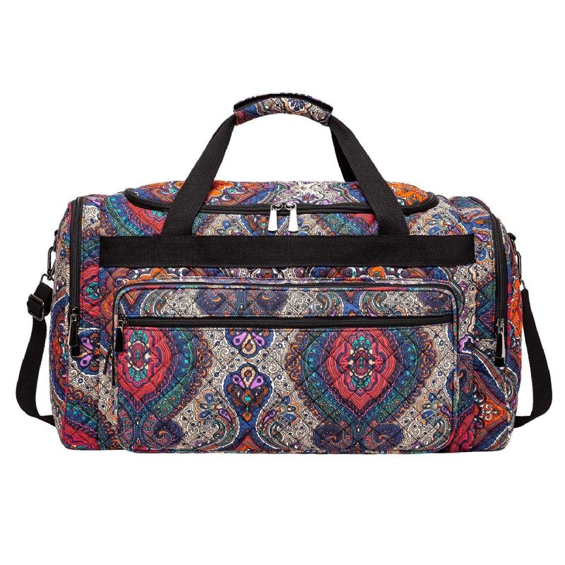 Boho Weekender Taška Canvas Travel Duffel