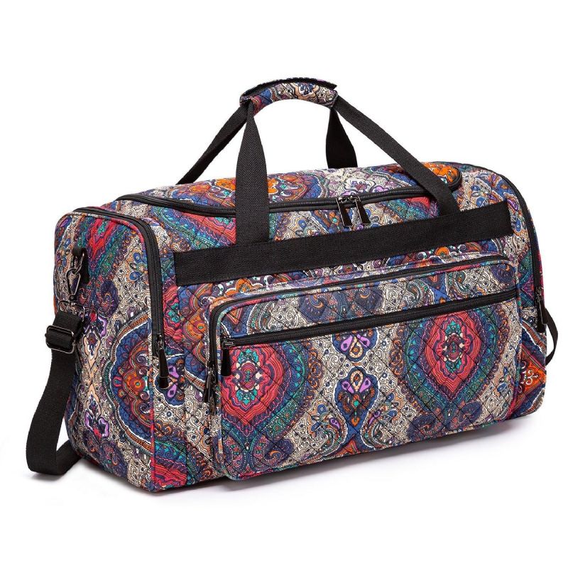 Boho Weekender Taška Canvas Travel Duffel