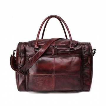 Dizajnová Taška Weekender Leather Vegetable Tanned