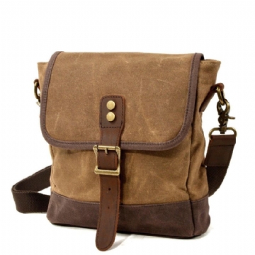 Malá Plátená Kabelka Messenger Crossbody Vintage