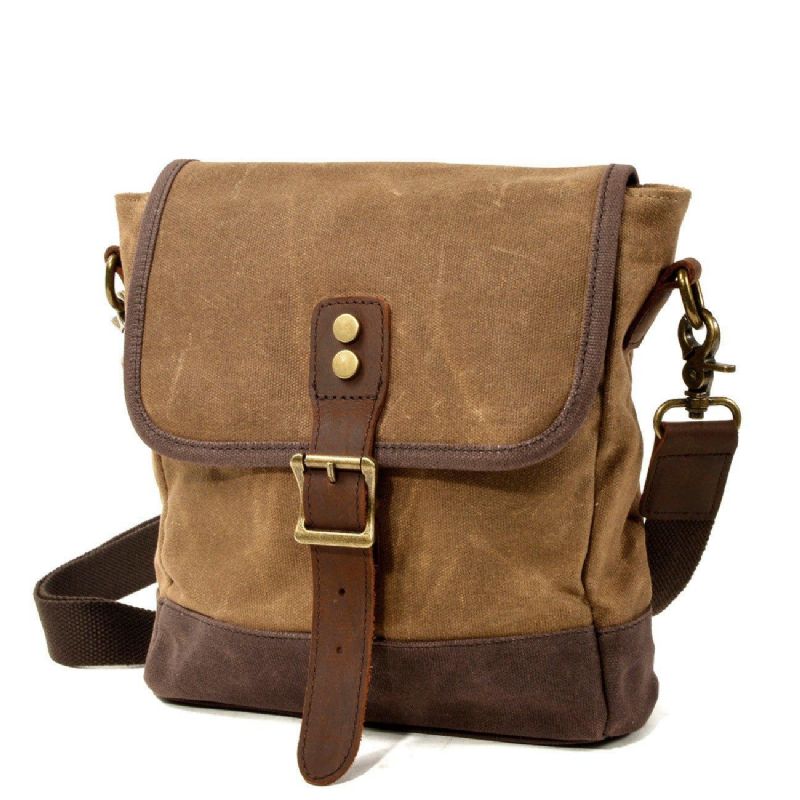 Malá Plátená Kabelka Messenger Crossbody Vintage