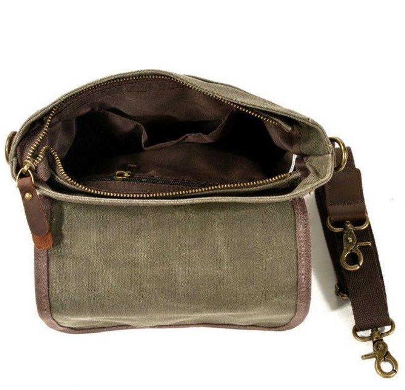 Malá Plátená Kabelka Messenger Crossbody Vintage