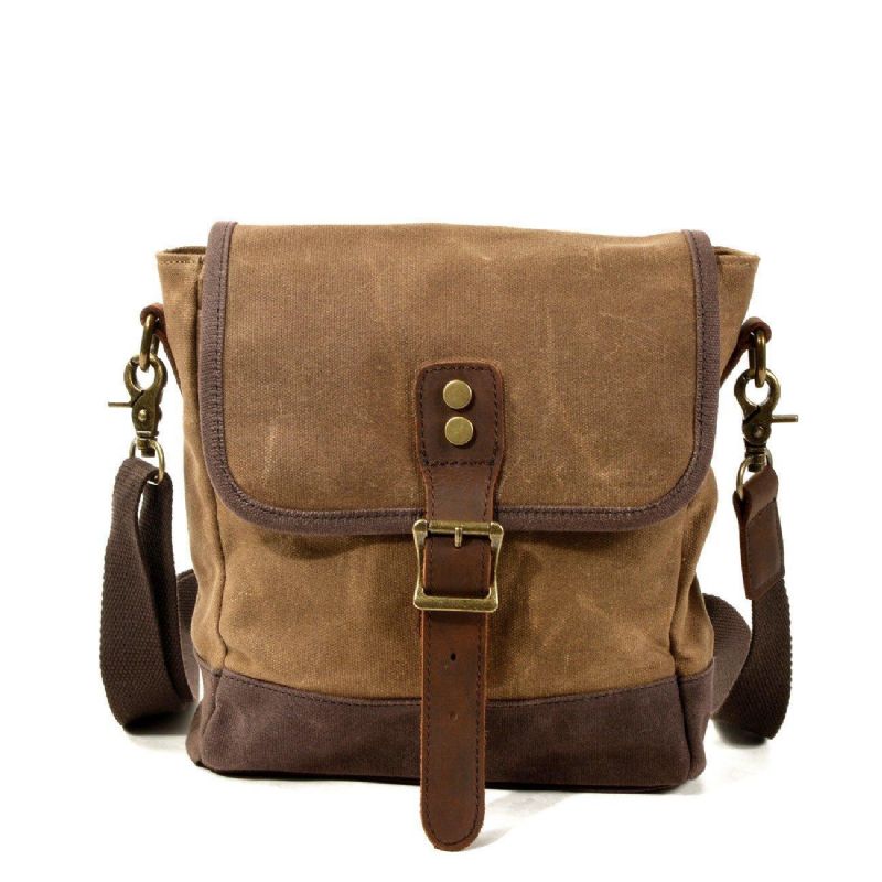 Malá Plátená Kabelka Messenger Crossbody Vintage