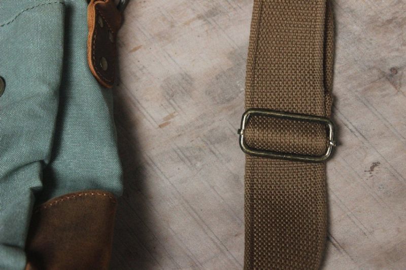 Messenger Bag Satchel Vintage Plátenná Koža