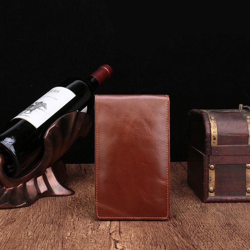 Pánska Peňaženka Crazy Horse Leather Card Holder