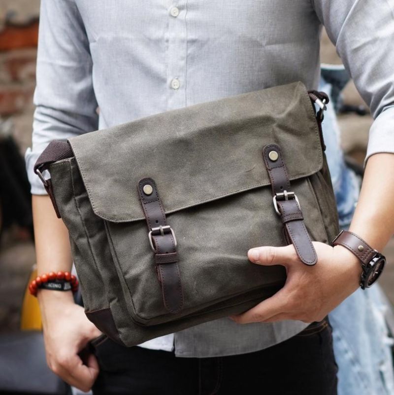 Plátená Pánska Taška Messenger Crossbody