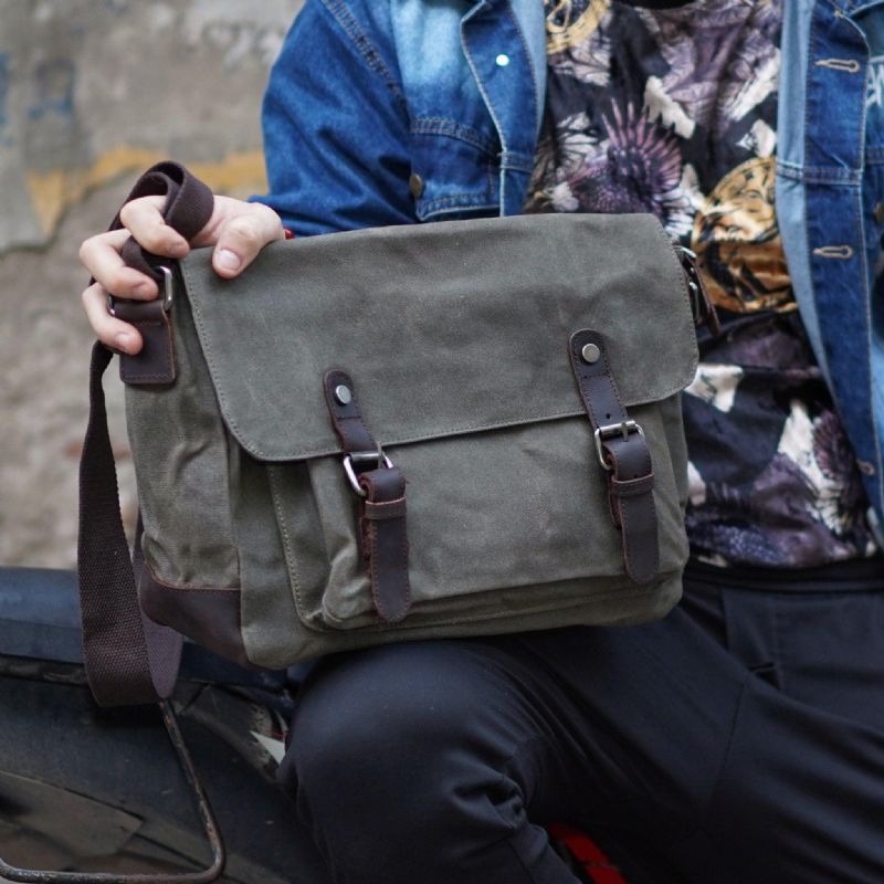 Plátená Pánska Taška Messenger Crossbody