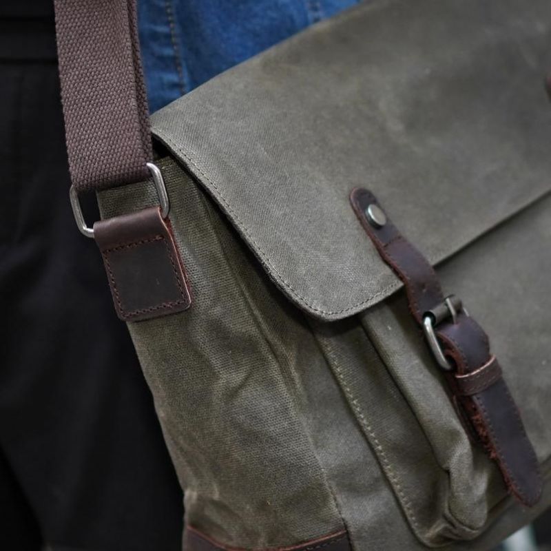 Plátená Pánska Taška Messenger Crossbody