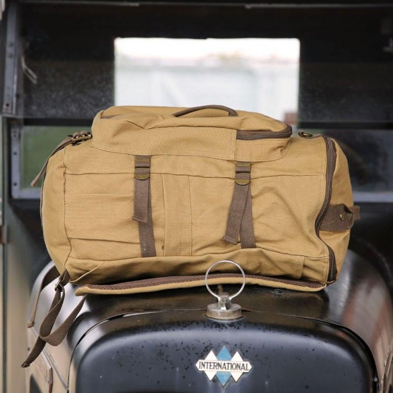 Plátený Batoh Vintage Large School Duffel