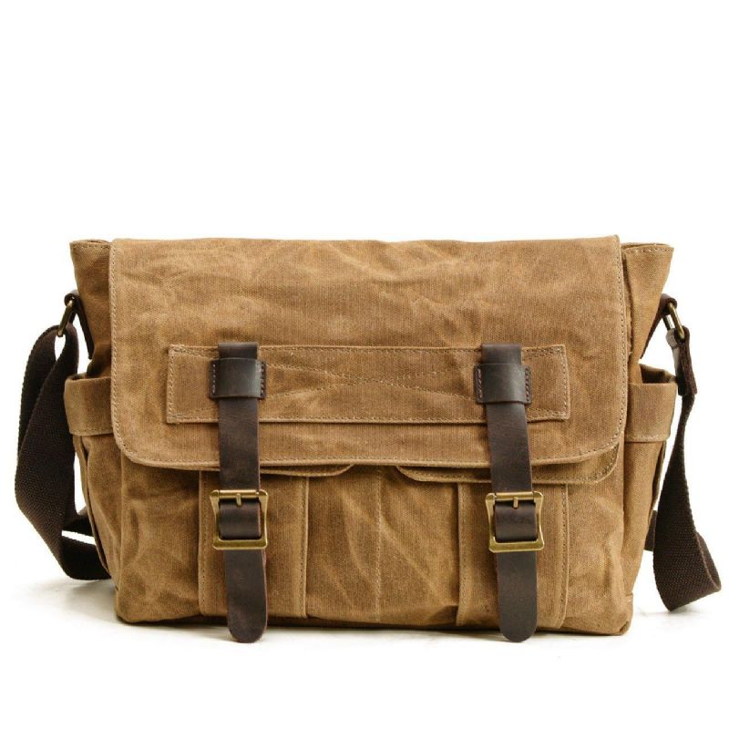 Plátna Vintage Messenger Bag Pánske Mototašky