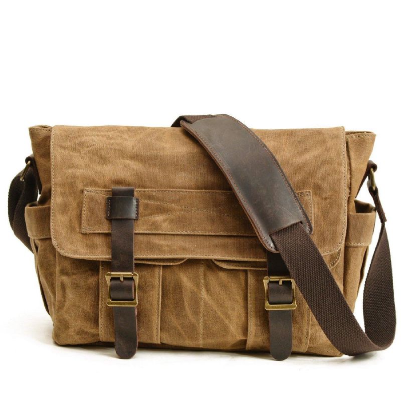 Plátna Vintage Messenger Bag Pánske Mototašky