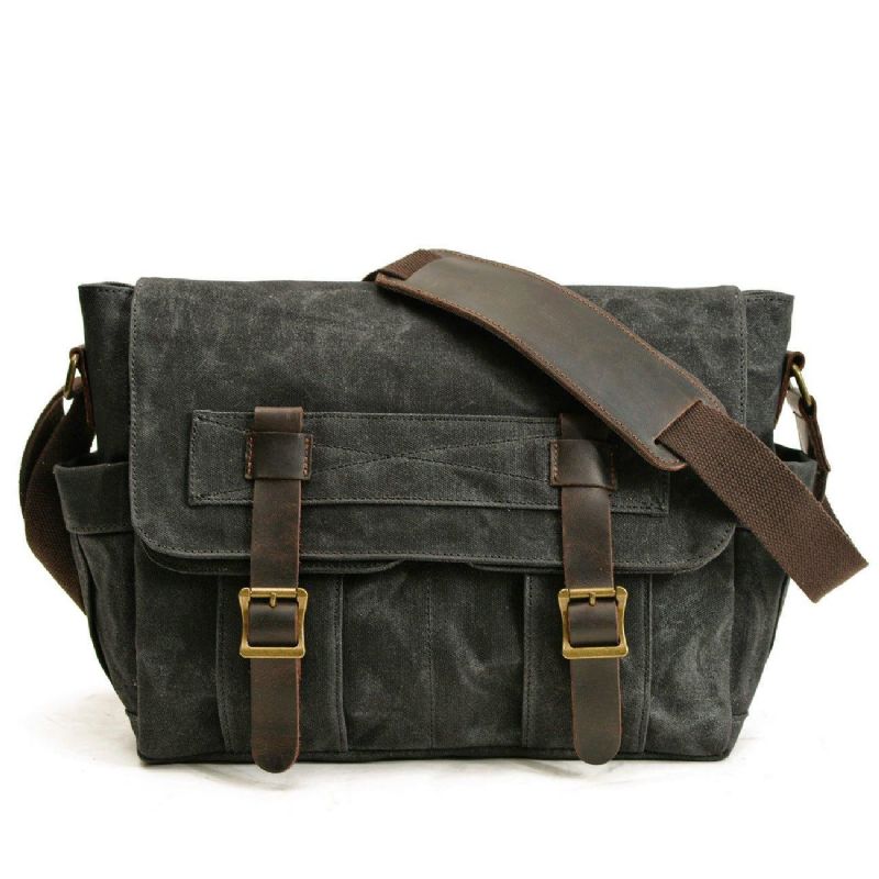 Plátna Vintage Messenger Bag Pánske Mototašky