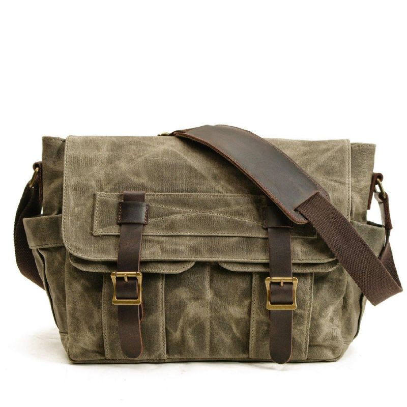 Plátna Vintage Messenger Bag Pánske Mototašky