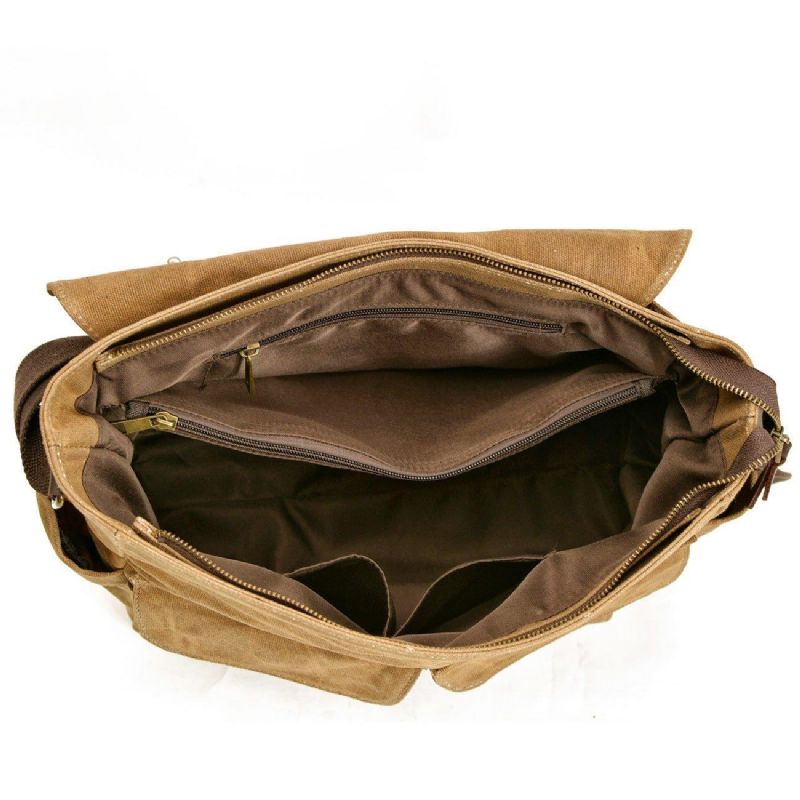 Plátna Vintage Messenger Bag Pánske Mototašky