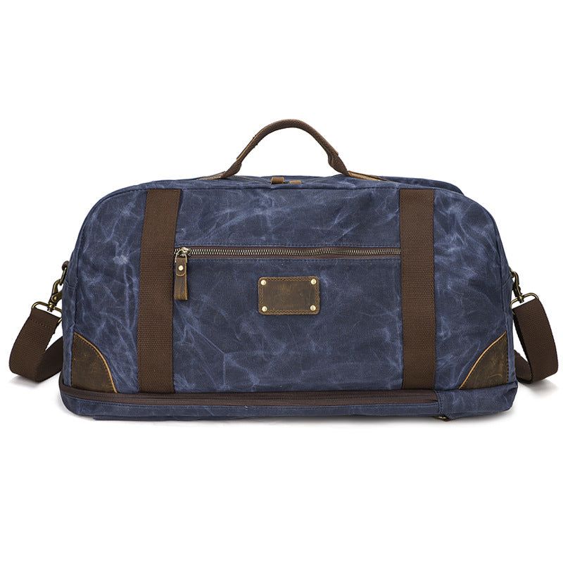 Weekender Duffle Bag Batoh Z Voskovaného Plátna